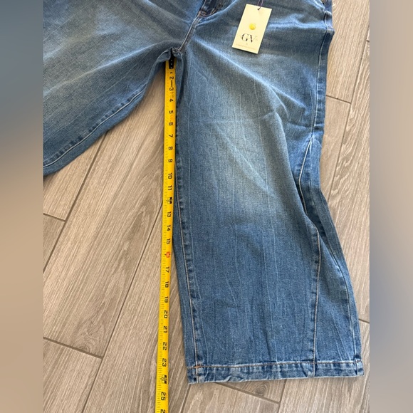 Gloria Vanderbilt X Christian Siriano|Boho wide leg jeans in plus size,NWT••• - Picture 11 of 13